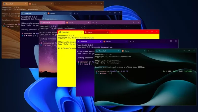 Windows Terminal Preview now supports customizable themes
